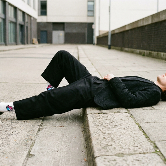 KING FROG — CUSHIONED CREW SOCKS