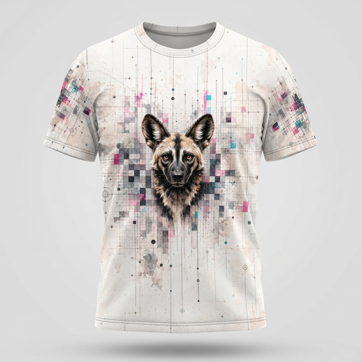 SilverWEAR // Pack Signal — Wild Dog — Men's T-Shirt