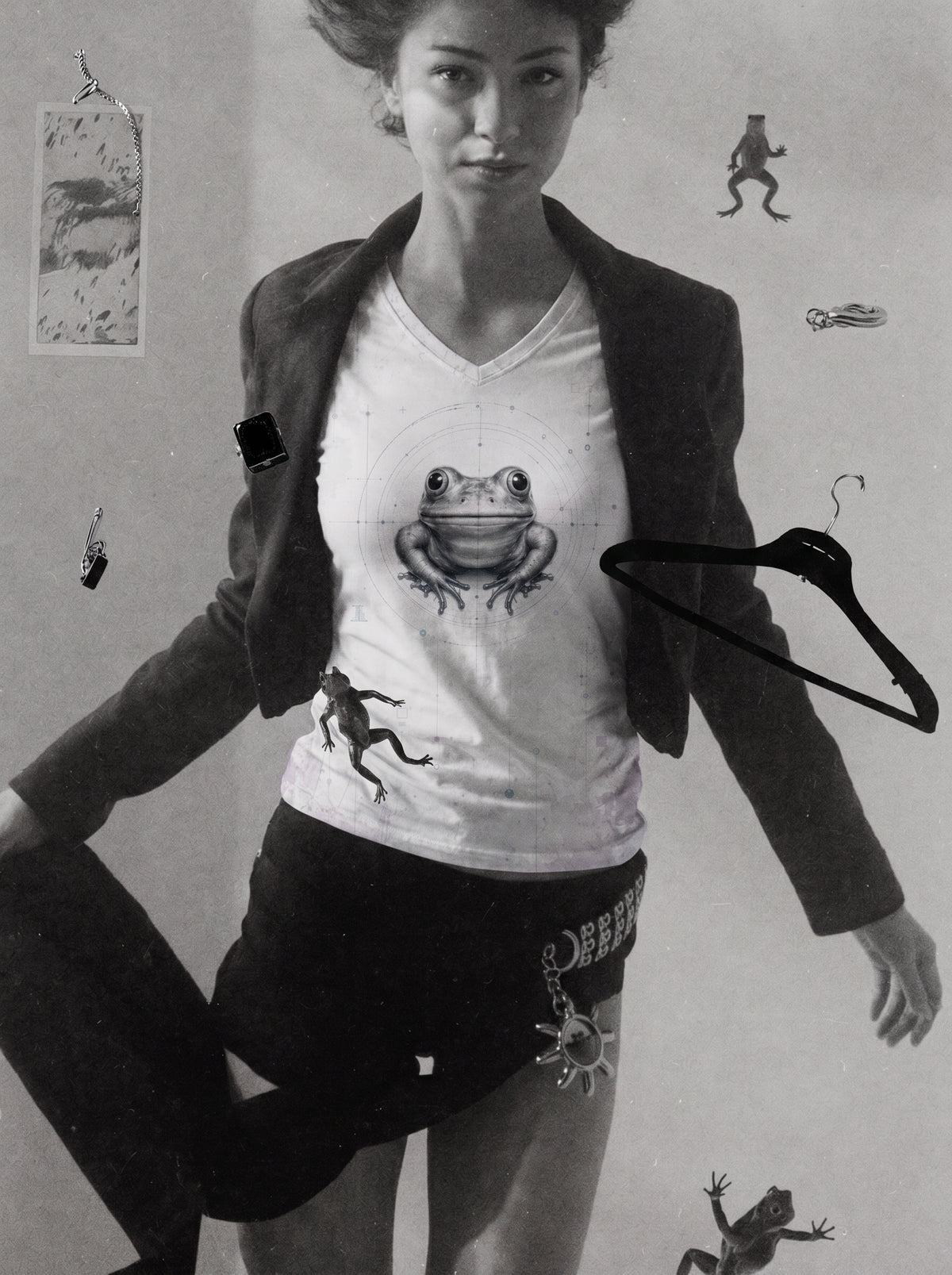 SilverWEAR // Wetware — Frog — Women's T-Shirt