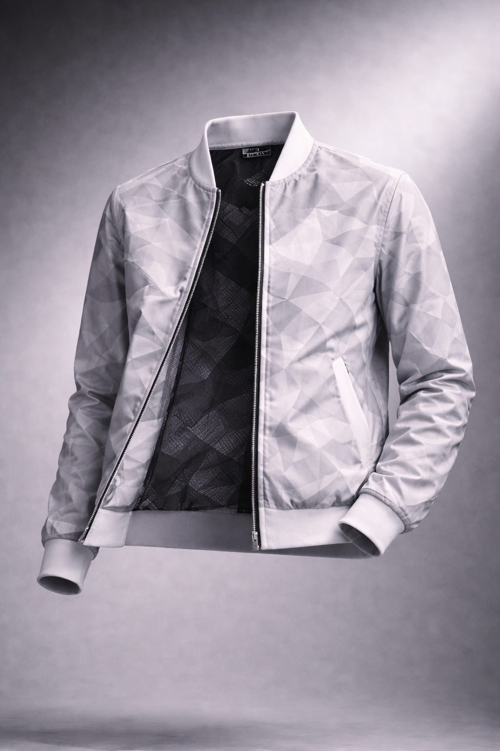 Low-Poly Unisex Bomber Jacket