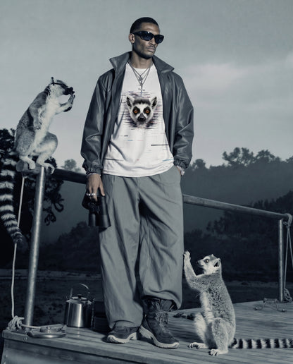 SilverWEAR // Ring Signal — Lemur — Herren T-Shirt