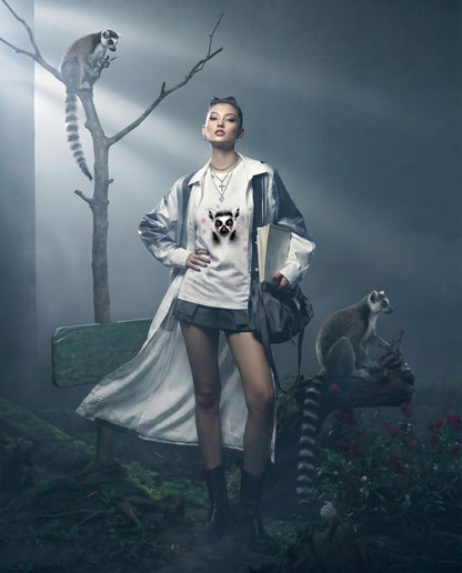 SilverWEAR // Ringsignal — Lemur — Damen T-Shirt