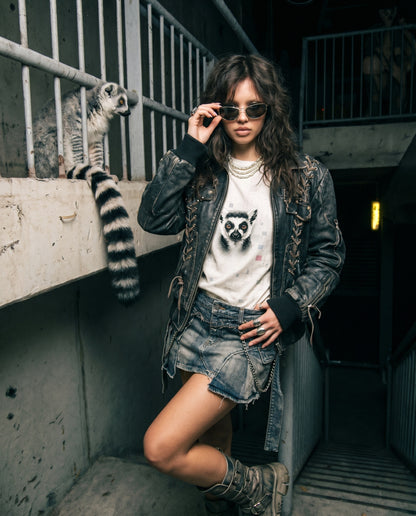 SilverWEAR // Ringsignal — Lemur — Damen T-Shirt