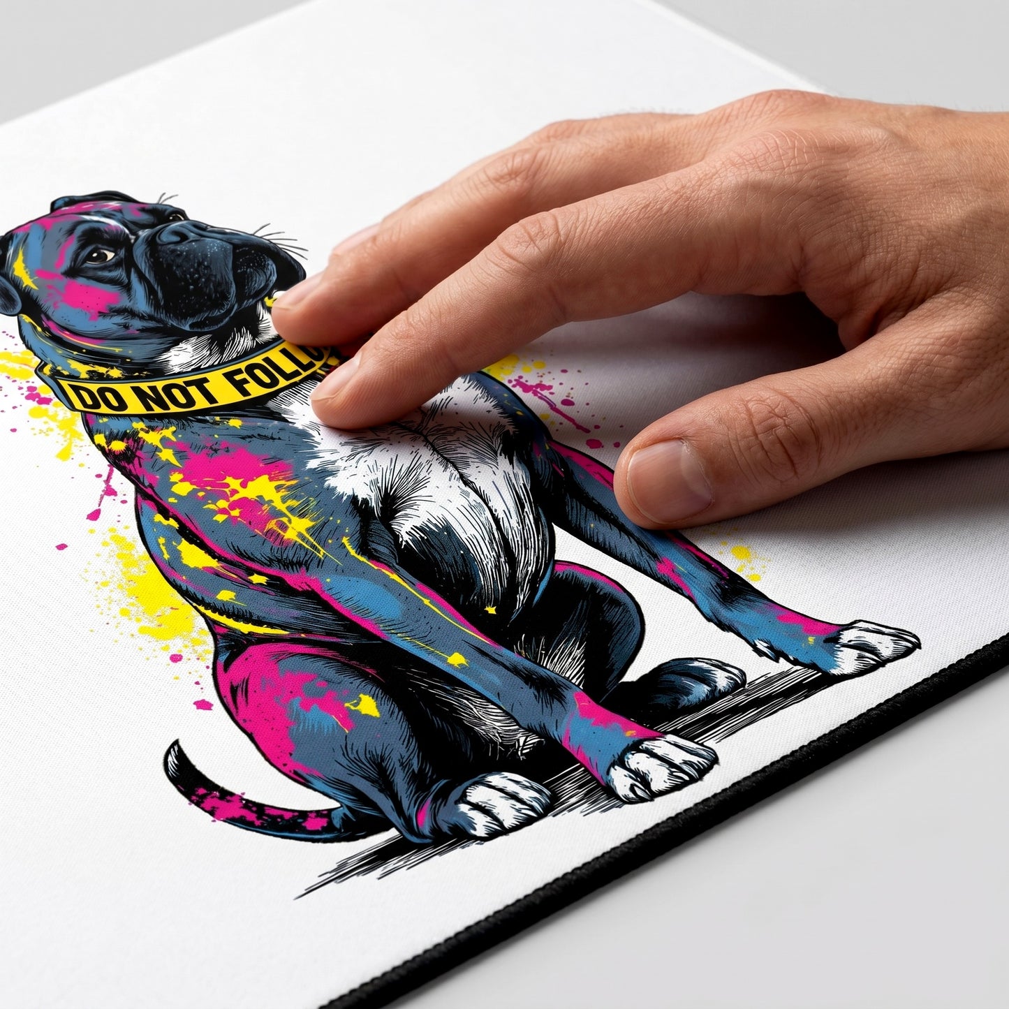 DER GLITCH-HUND // Eingabefläche.