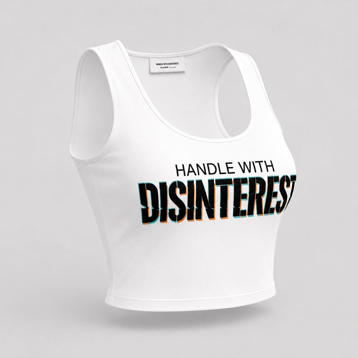Handle With Disinterest — Crop Top