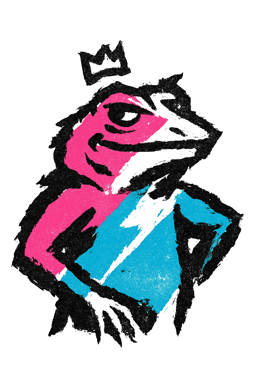 KING FROG — CUSHIONED CREW SOCKS