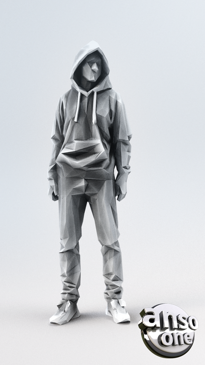 3d Model - Low Poly Male bundle 04