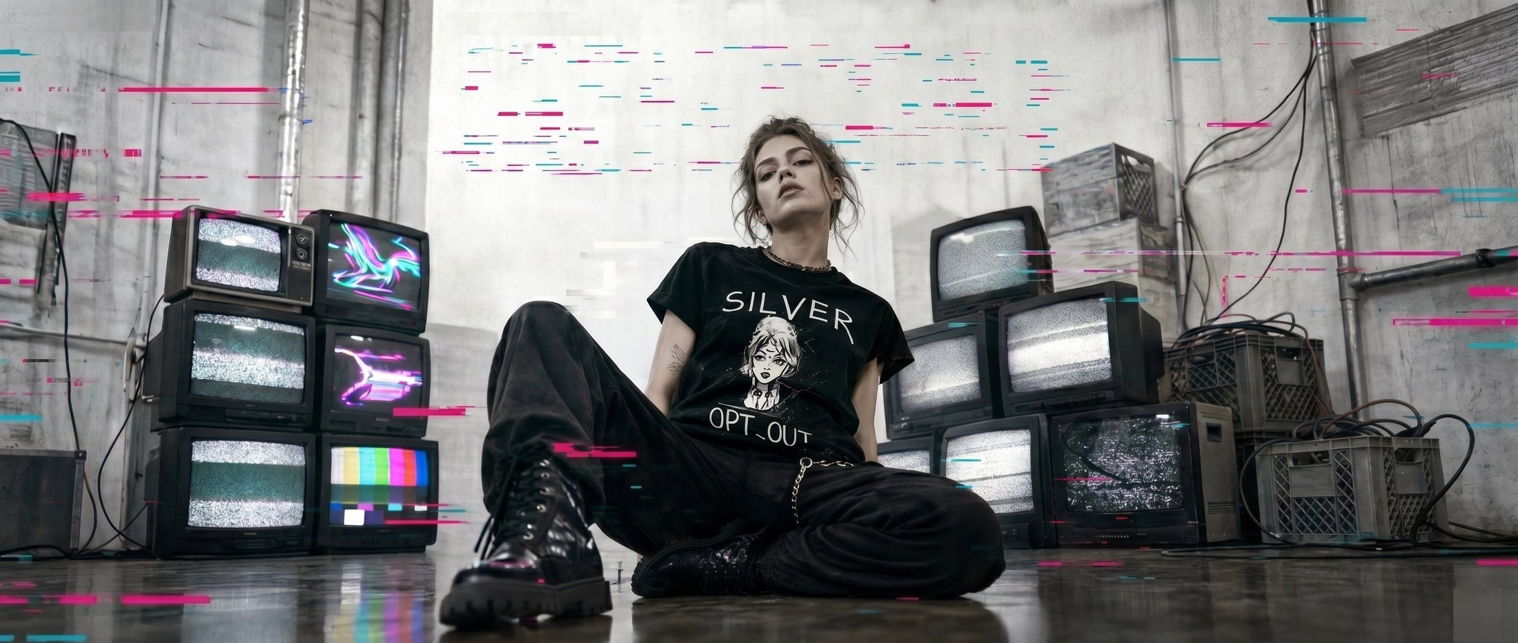 WEAR THE GLITCH.