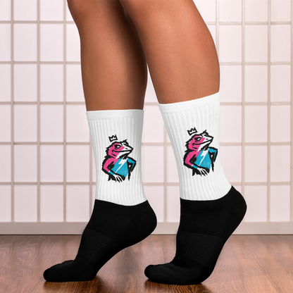KING FROG — CUSHIONED CREW SOCKS