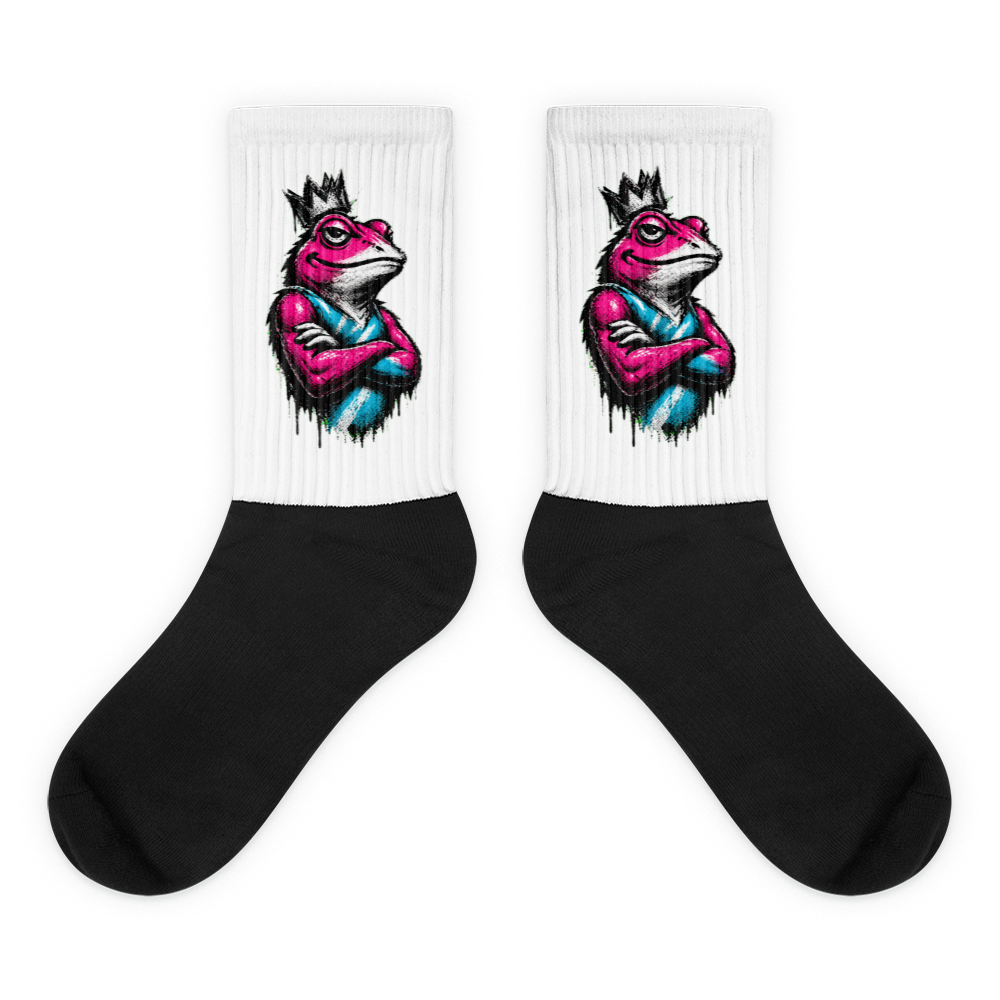 King Frog — Cushioned Crew Socks