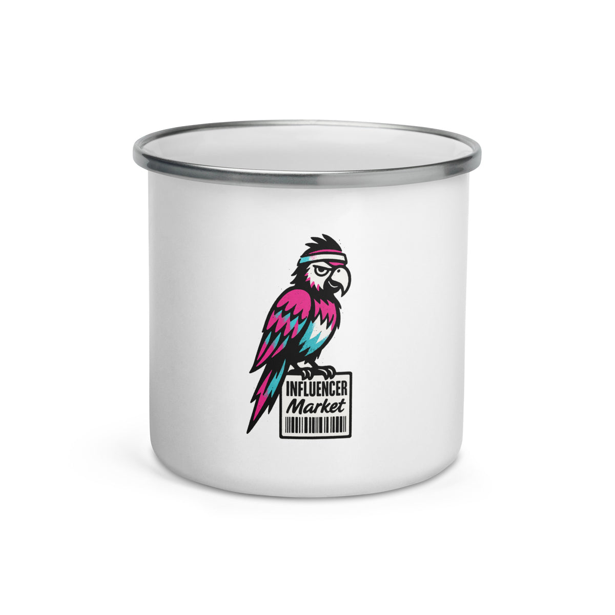 THE GLITCH PARROT // CAMP MUG