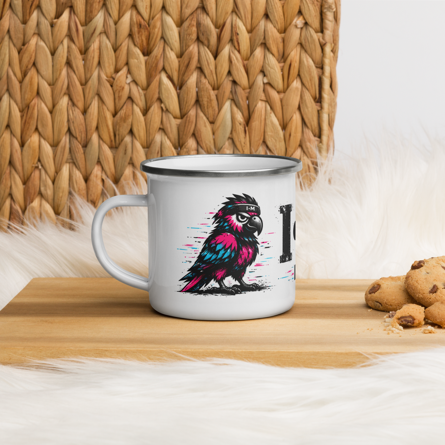 DER GLITCH-PAPROT // CAMP-BECHER