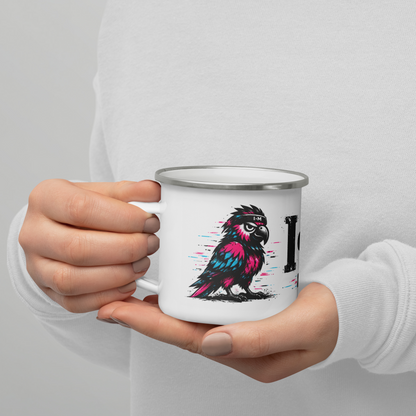 DER GLITCH-PAPROT // CAMP-BECHER