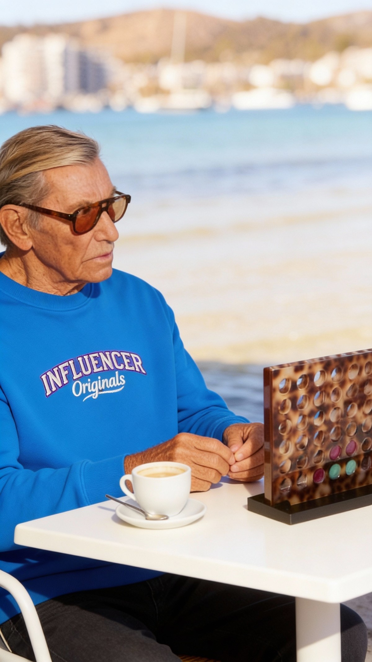 ORIGINAL_01 / WHITE — SIGNAL SWEATSHIRT