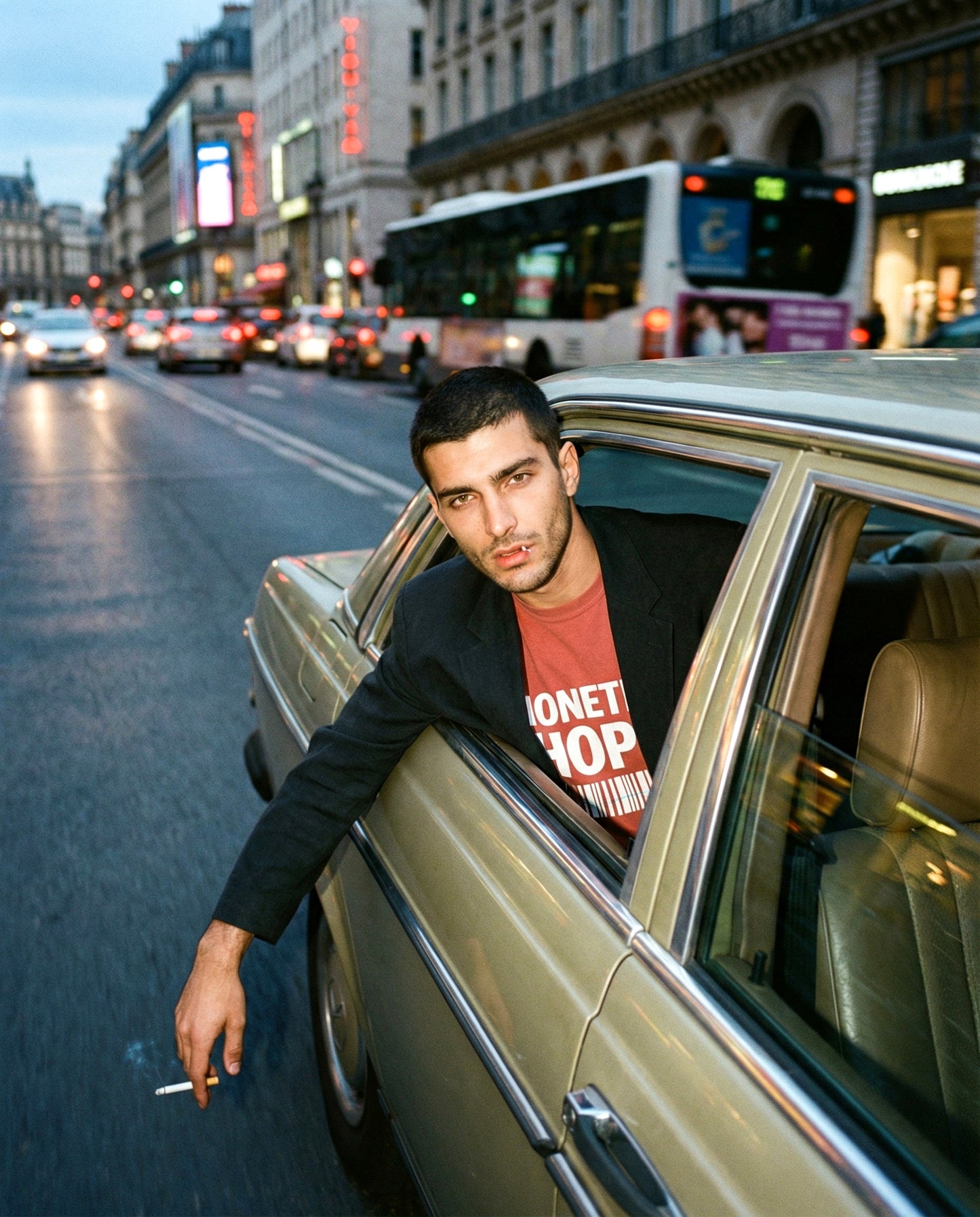 MONETIZE HOPE — Dark Signal Heavyweight T-Shirt