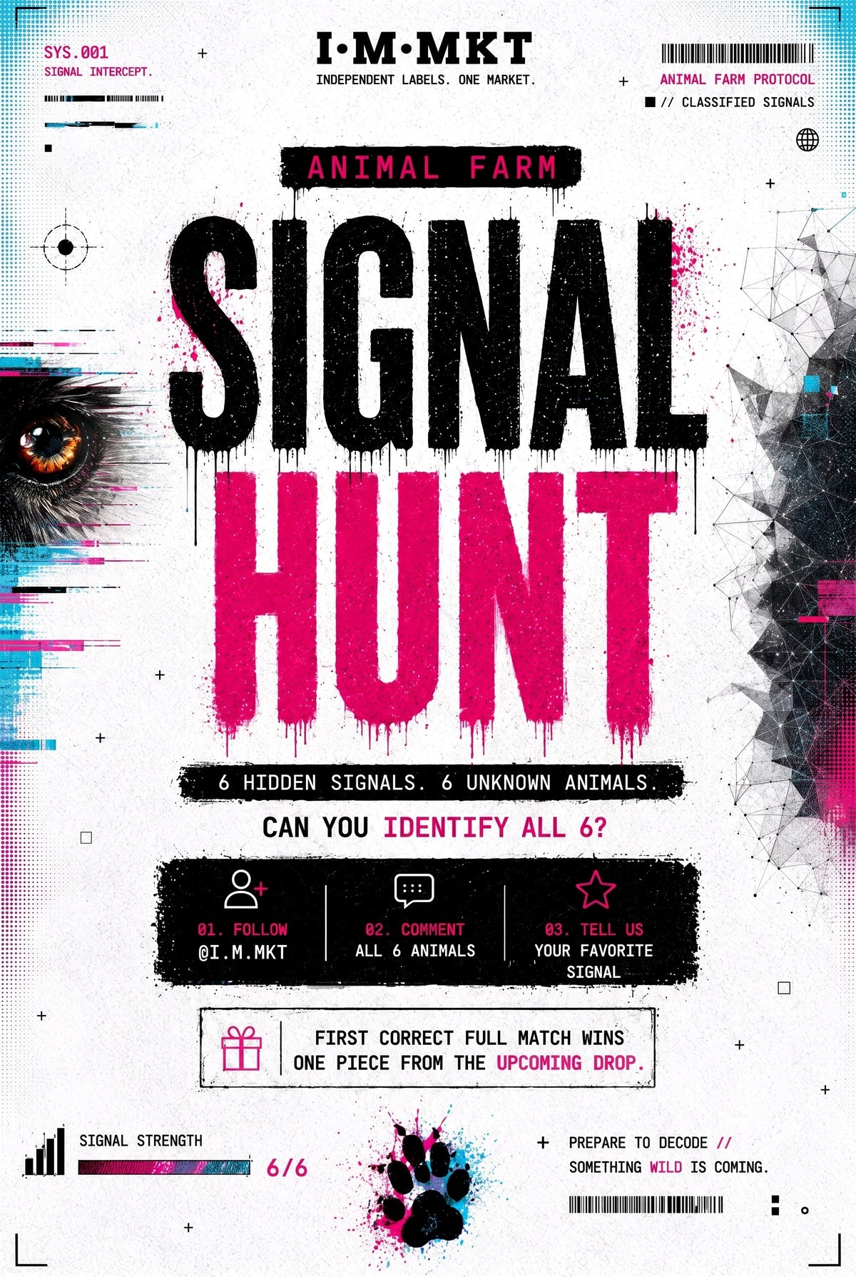Animal Farm Signal Hunt campaign teaser image.