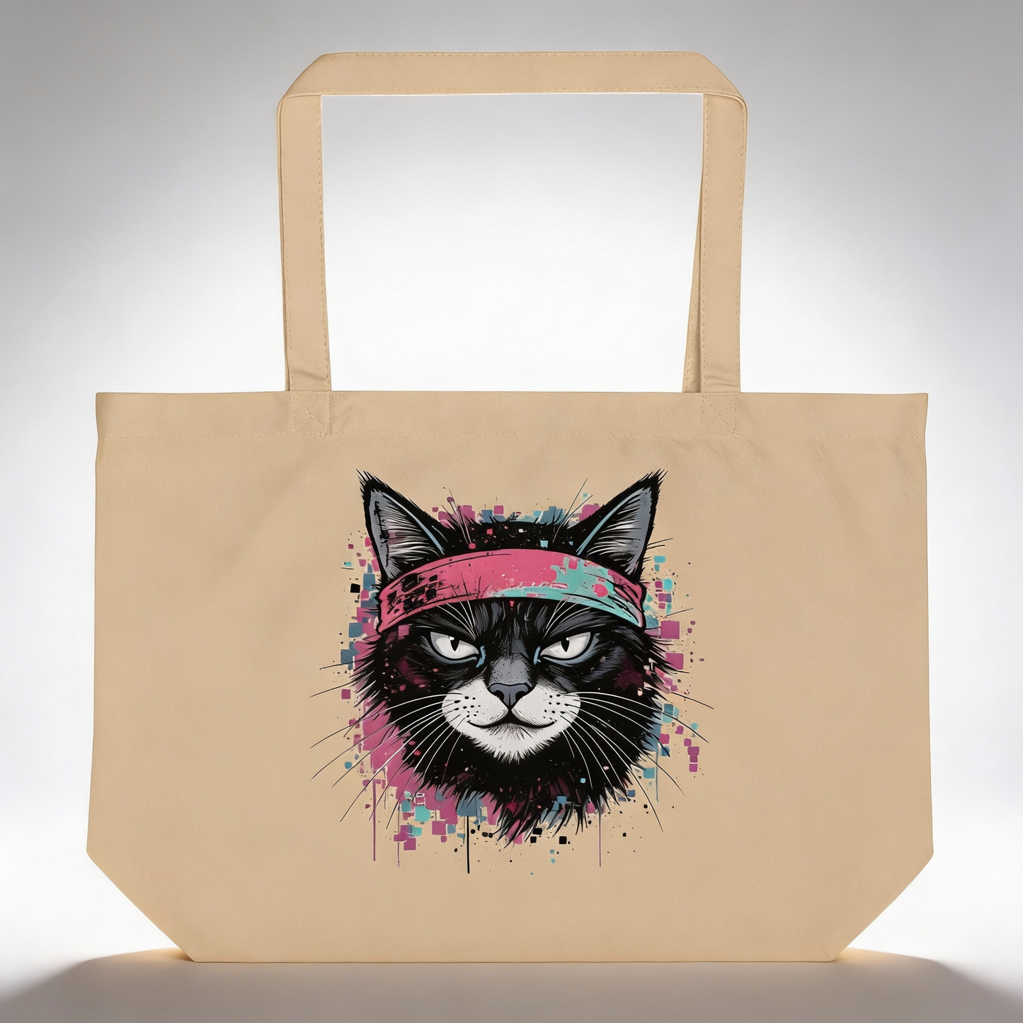 THE GLITCH CAT // UTILITY TOTE