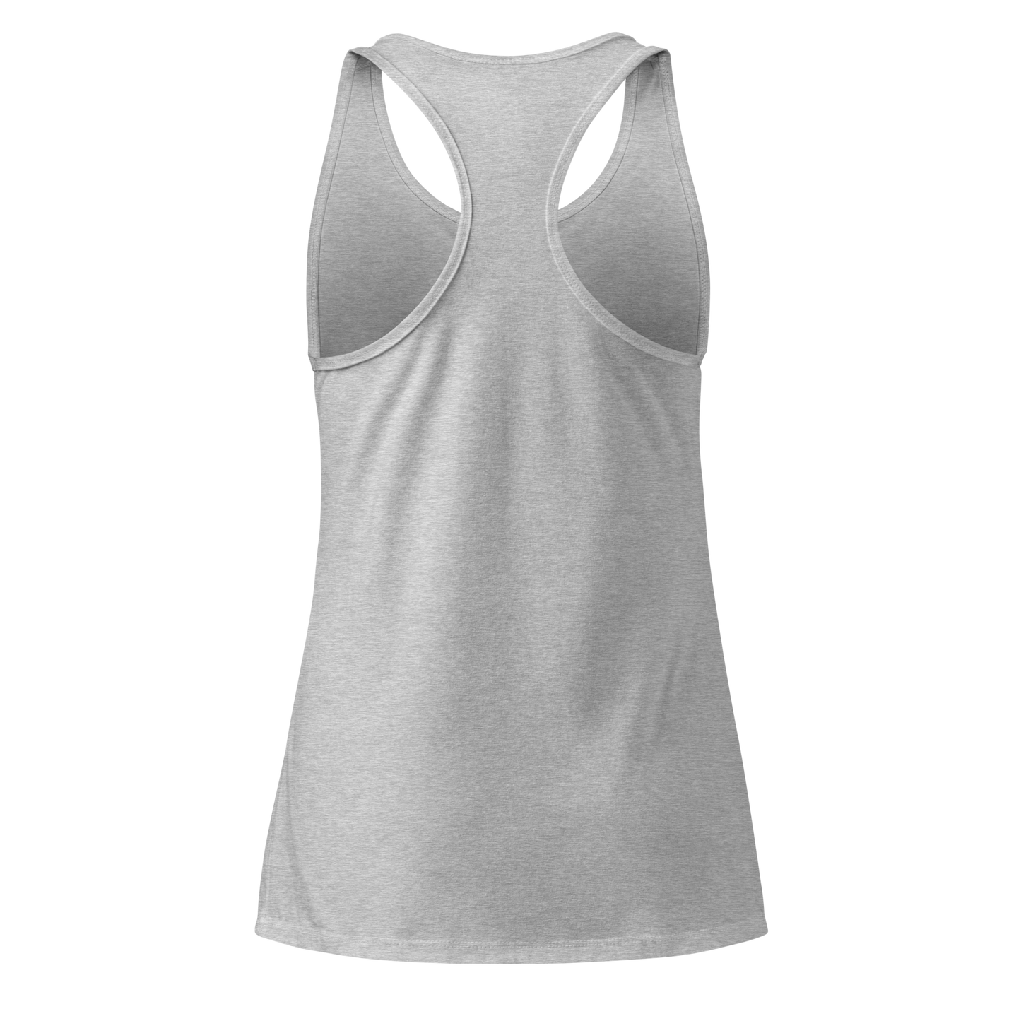 Gray tank top on a white background