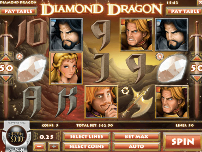 Diamond Dragon Slot Machine