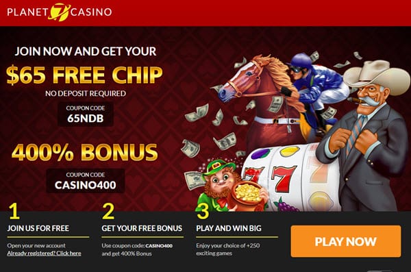 Planet 7 casino Free Chip