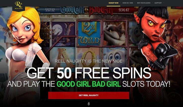 rico casino 50 giros gratis niña buena chica mala