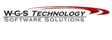 logotipo de software de tecnología WGS